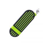 Al mar Stinger Keyring Knife Black and Green AMK1001BKG - Image 4