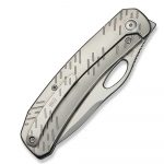 WEKNIFE Inmate Front Flipper & Thumb Hole Knife Titanium Handle WE23096B-1 - Image 4