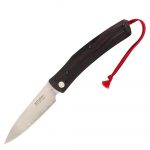 MCUSTA Higonokami Friction Folder VG-10 San Mai Red/Black  MC-0191C