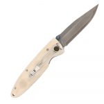 Mcusta Classic Wave VG-10 Core Damascus White Corian MC-0019D - Image 2