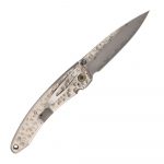 Mcusta Forge Large Tsuchi VG-10 Damascus Knife  Hammered Stainless Steel Handles MC-0114D - Image 2