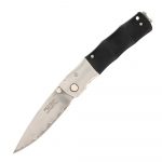 Mcusta Shinra Mixture Bamboo  SPG2 San Mai  Blade Black Pakkawood Handles MC-0146G