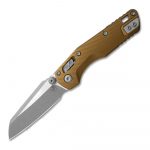 Microtech MSI Mini Ram-Lok Aluminum Fluted Apocalyptic Tan 210M-10APFLTA