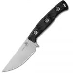 Microtech Akris Black Dark Chocolate Leather Sheath 95-10BK-1