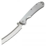 Dagger Begemot Framelock Satin Serrated VG10 BGF-SR-VG10