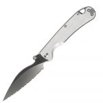 Dagger Pelican Framelock Satin Serrated VG10 PLF-SR-VG10